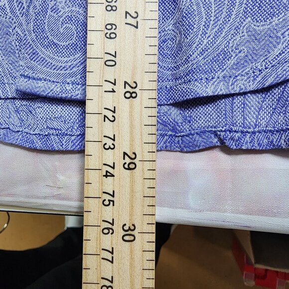 Robert Graham Mens Purple Paisley Long Sleeve Button-Down Shirt, Men's Small - Picture 12 of 13